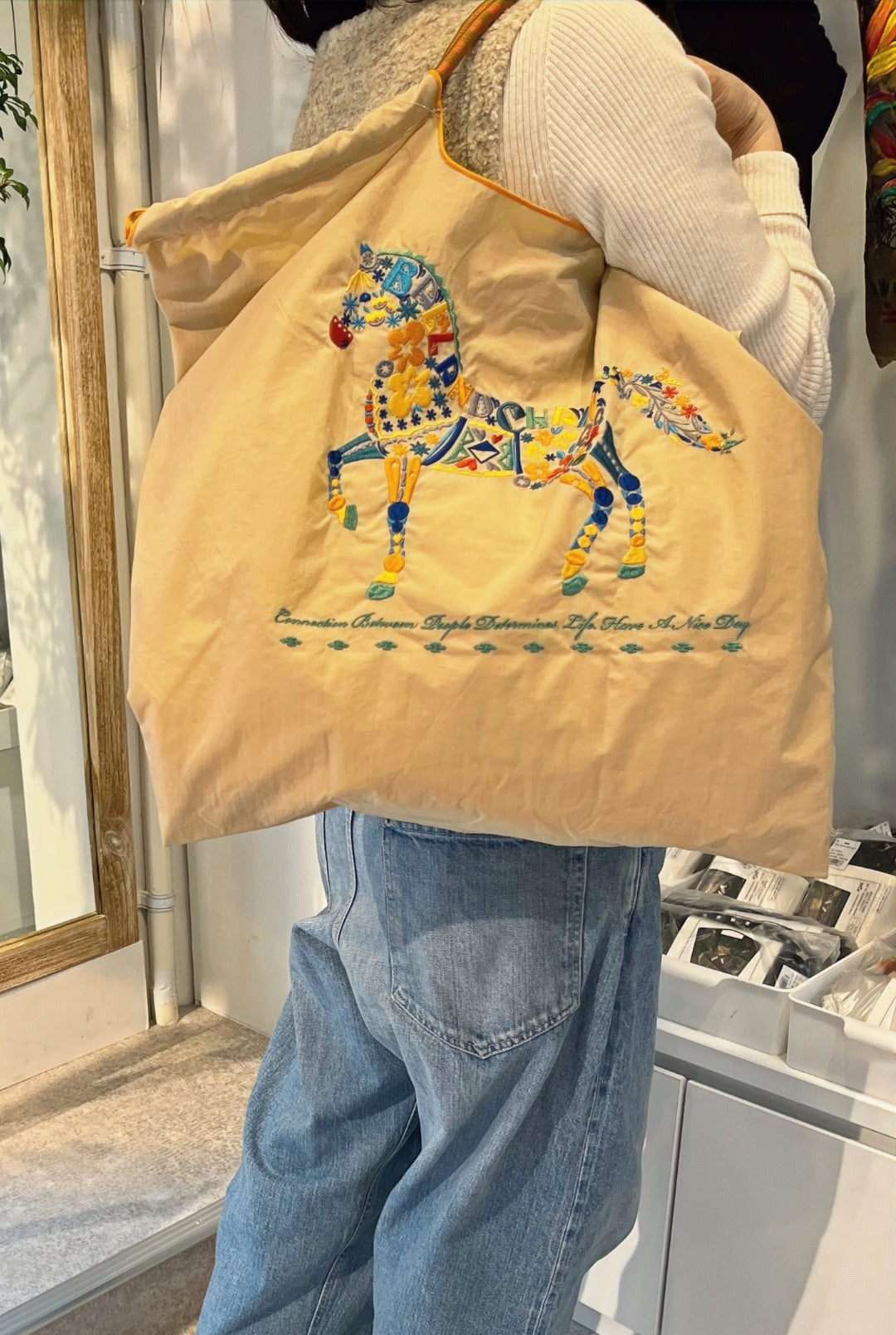F.HORSE(F.ホース）L#21 S.BEIGE 301135