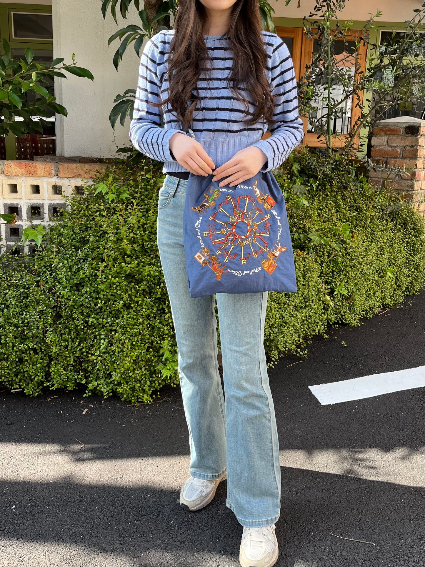 キー＆キャリッジKEY & CARRIAGE#32M NAVY 301038神戸限定