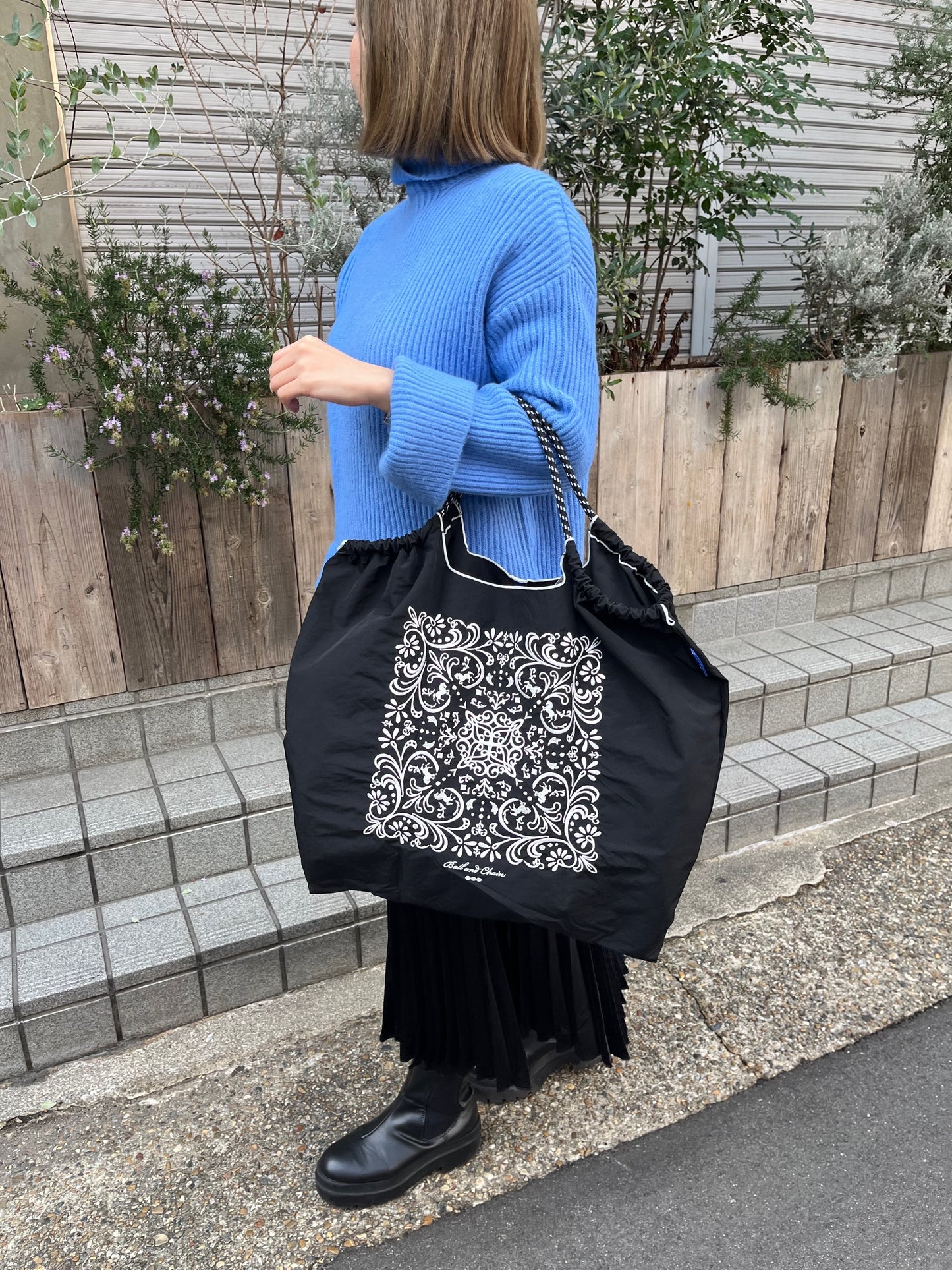 DAMASUKU(ダマスク) LARGE #01 BLACK-301125