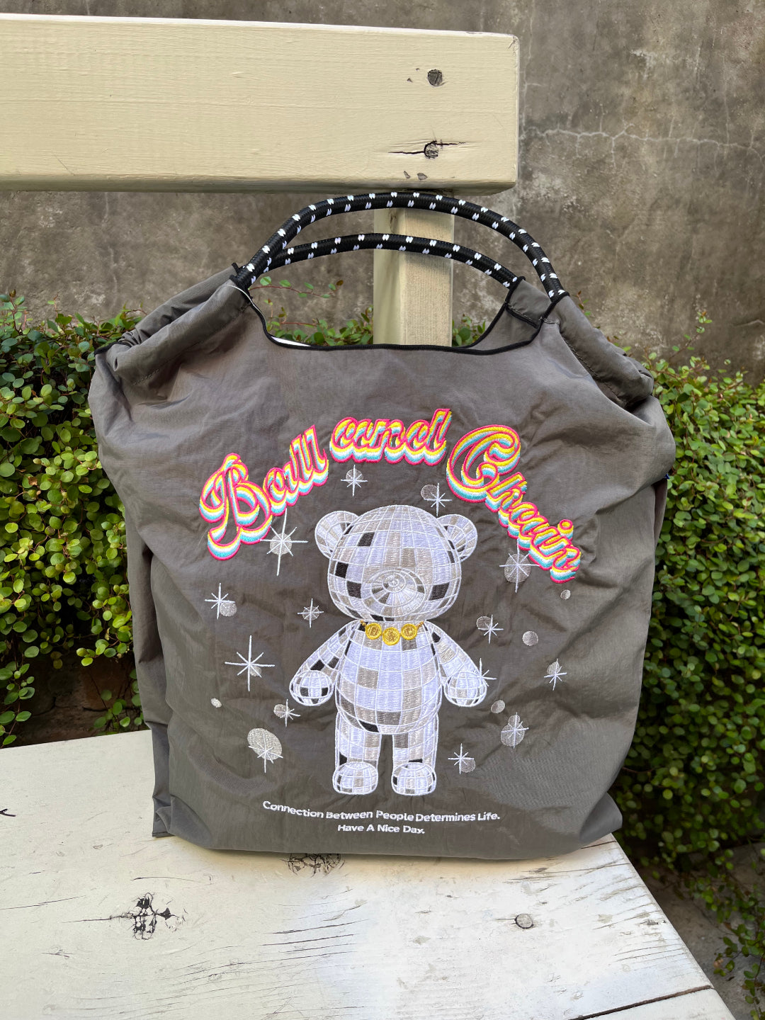 MIRROR BALL BEAR (ミラーボールベアー）M#61 C/GRAY-301065