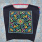 FLOWER BANDANA(フラワーバンダナ）M#01BLACK-301051