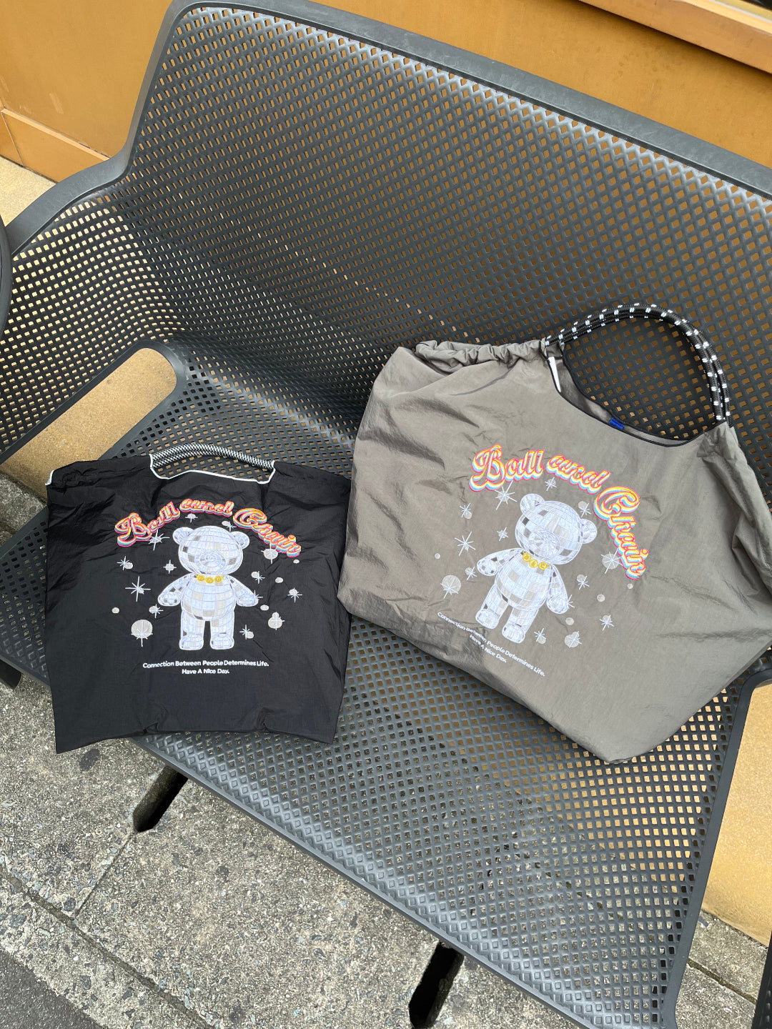 MIRROR BALL BEAR (ミラーボールベアー）L#61 C/GRAY-301165