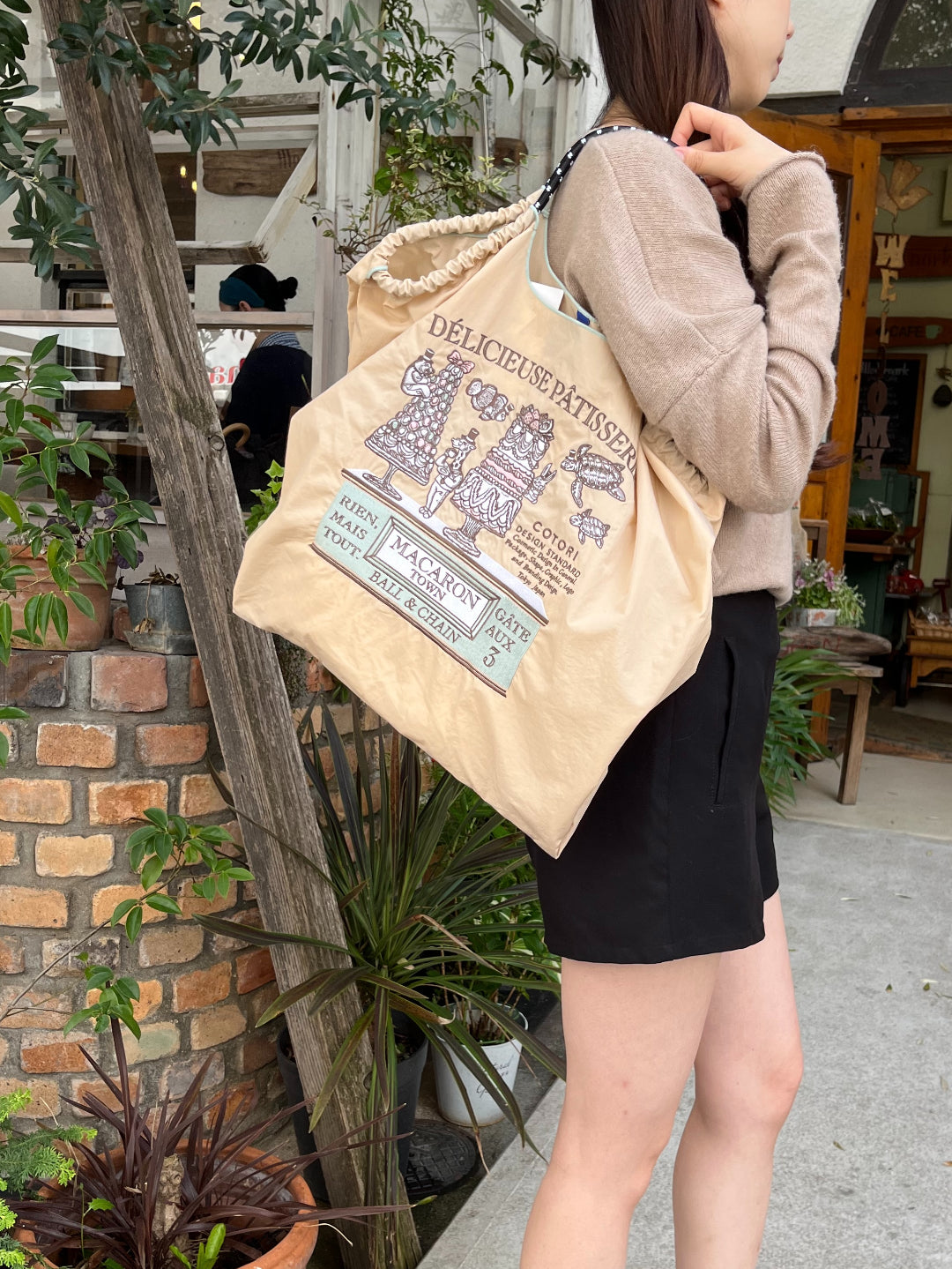 C.MACARON(C.マカロン) LARGE #03 BEIGE-321104