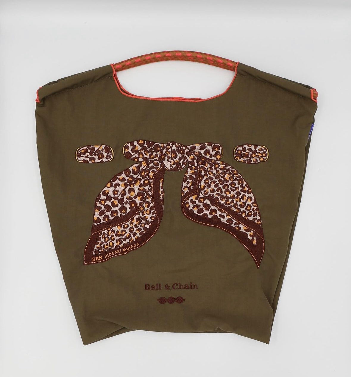 S.SCARF LEOPARD(スカーフレオパード）M#13 KHAKI-333003