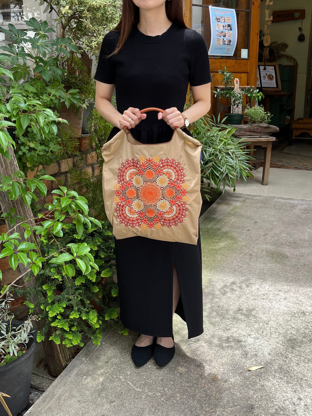 Flower Lace(フラワーレース）#108TAN-301086