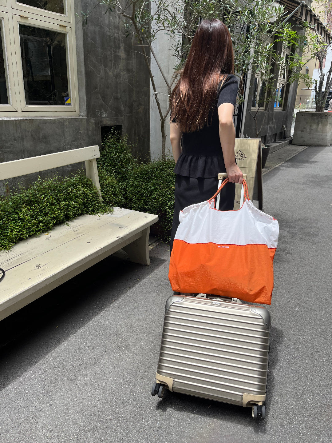 Bicolor Model(バイカラー）L＃0407　WHITE/ORANGE-301195