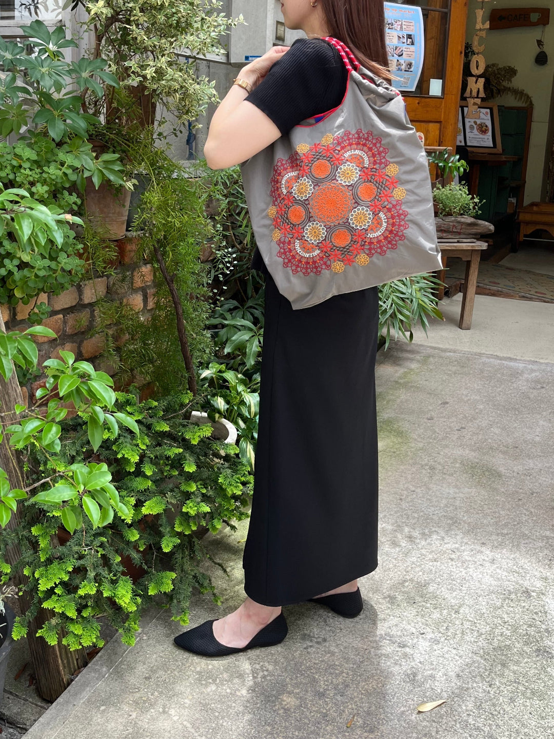 Flower Lace(フラワーレース）#85 F/GRAY-301086