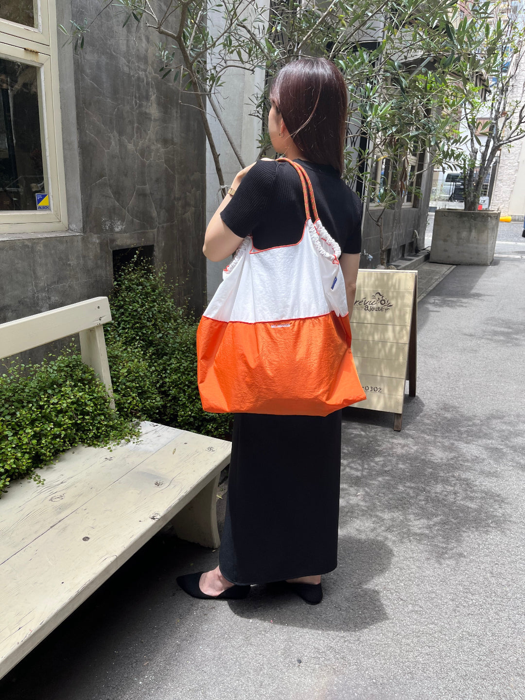 Bicolor Model(バイカラー）L＃0407　WHITE/ORANGE-301195
