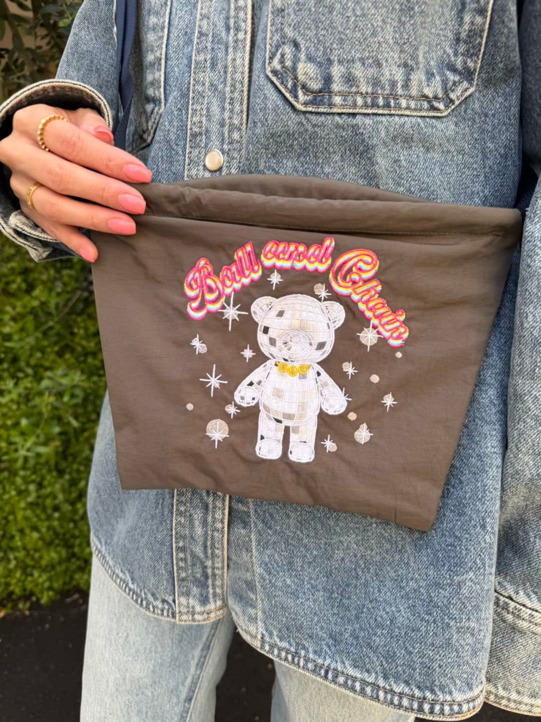 MIRROR BALL BEAR (ミラーボールベアー）P#61 C/GRAY-301423