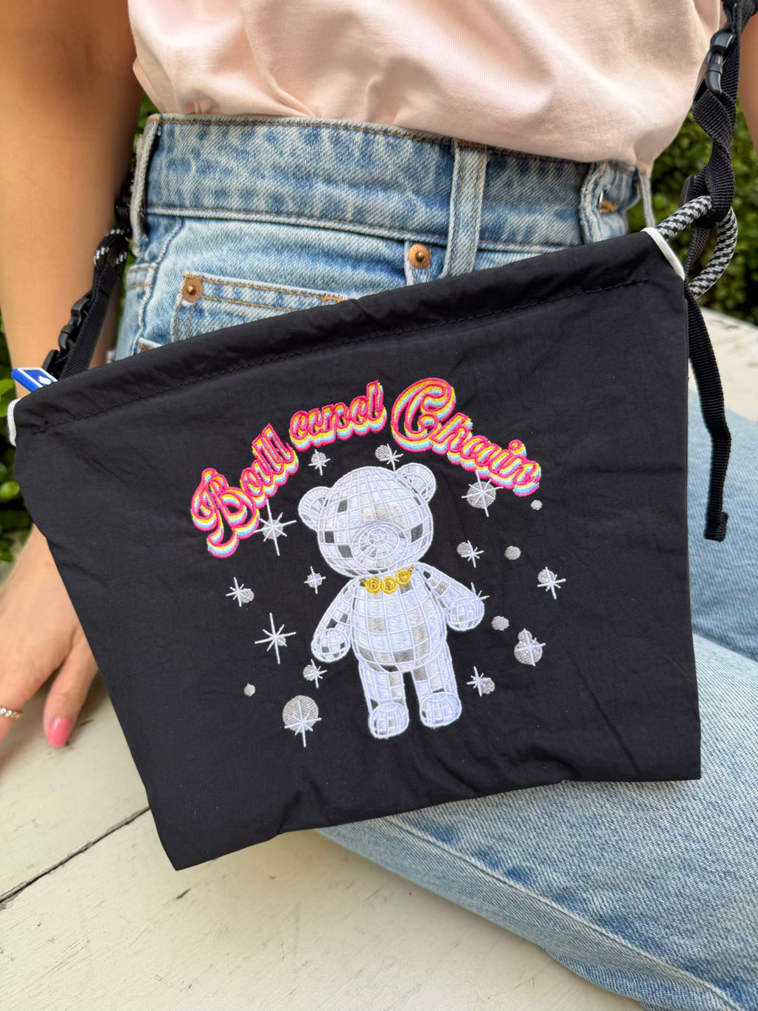 MIRROR BALL BEAR (ミラーボールベアー）P#01 BLACK-301423