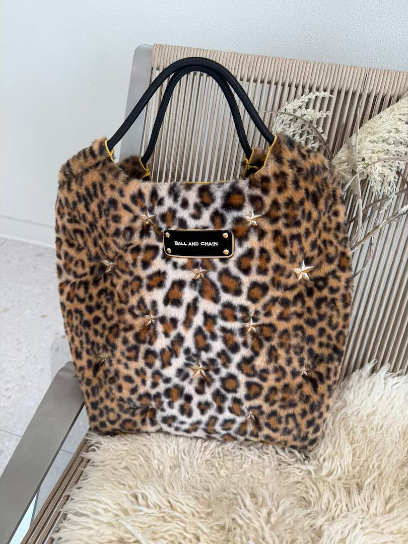 Stellar Leopard Fur Print（ステラ レオパード ファー ）M #93 BEIGE-301094