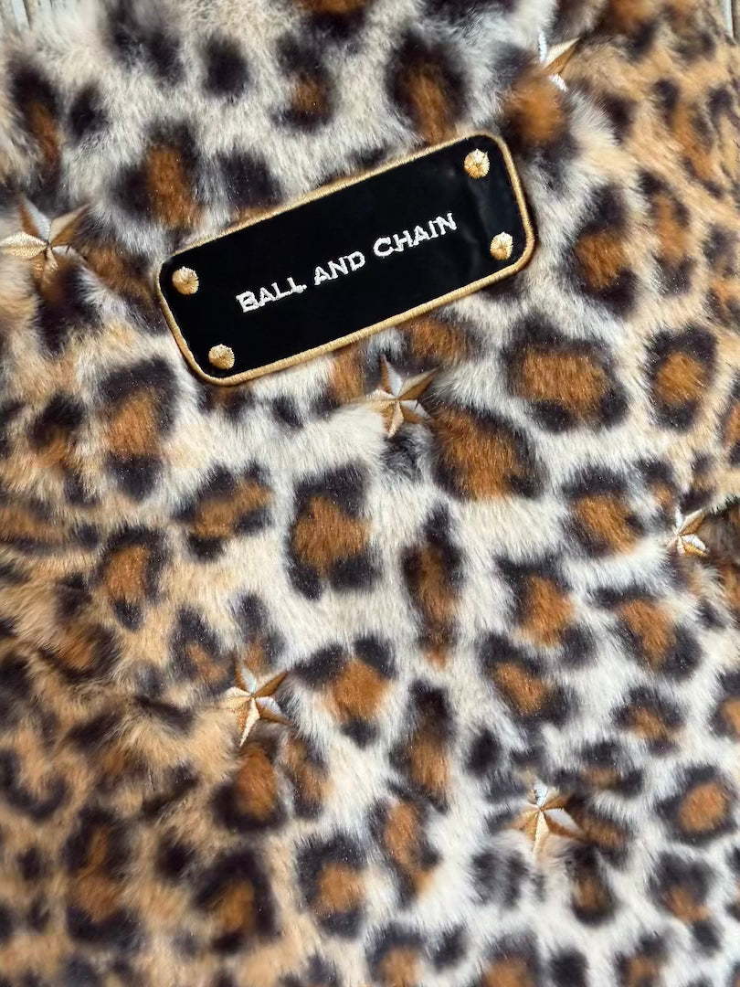 Stellar Leopard Fur Print（ステラ レオパード ファー ）M #93 BEIGE-301094