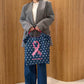 PINK RIBON#115DOT NAVY -387001