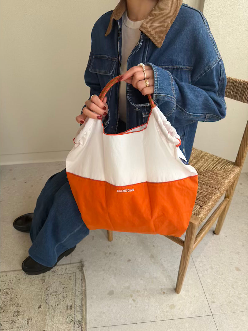 Bicolor Model(バイカラー）M＃0407　WHITE/ORANGE-301095