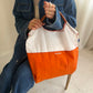 Bicolor Model(バイカラー）M＃0407　WHITE/ORANGE-301095