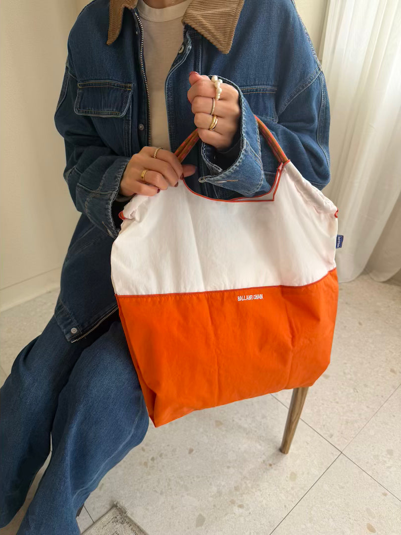 Bicolor Model(バイカラー）M＃0407　WHITE/ORANGE-301095