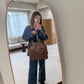 Bicolor Model(バイカラー）M＃9314 LEO/BEIGE/CHOCO-301095