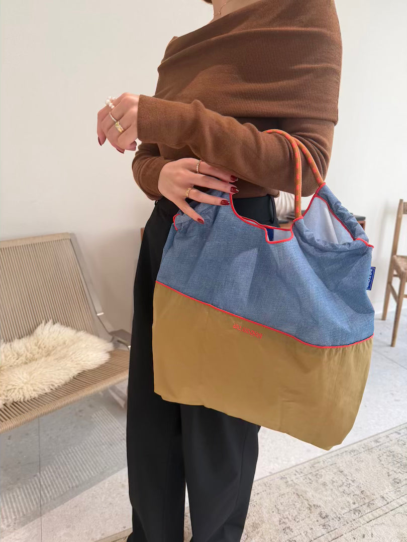Bicolor Model(バイカラー）M＃7703 DENIM/BEIGE-301095