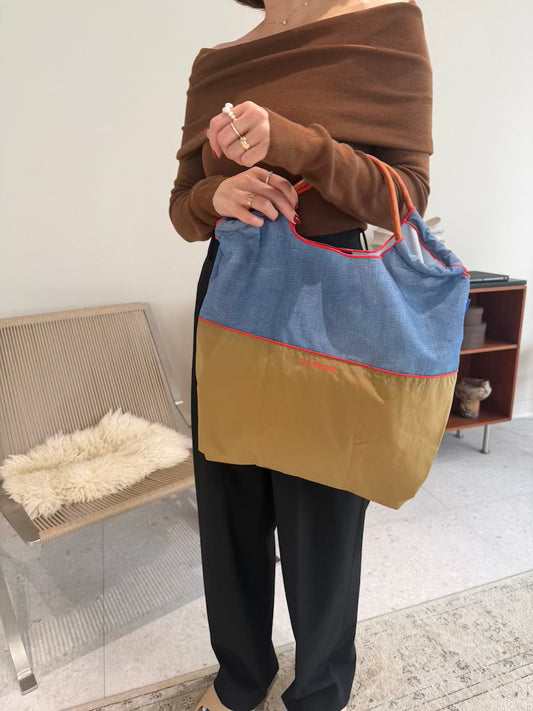 Bicolor Model(バイカラー）M＃7703 DENIM/BEIGE-301095