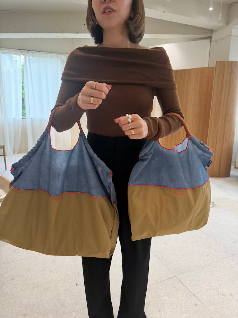Bicolor Model(バイカラー）M＃7703 DENIM/BEIGE-301095