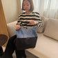 Bicolor Model(バイカラー）M＃7701 DENIM/BLACK-301095