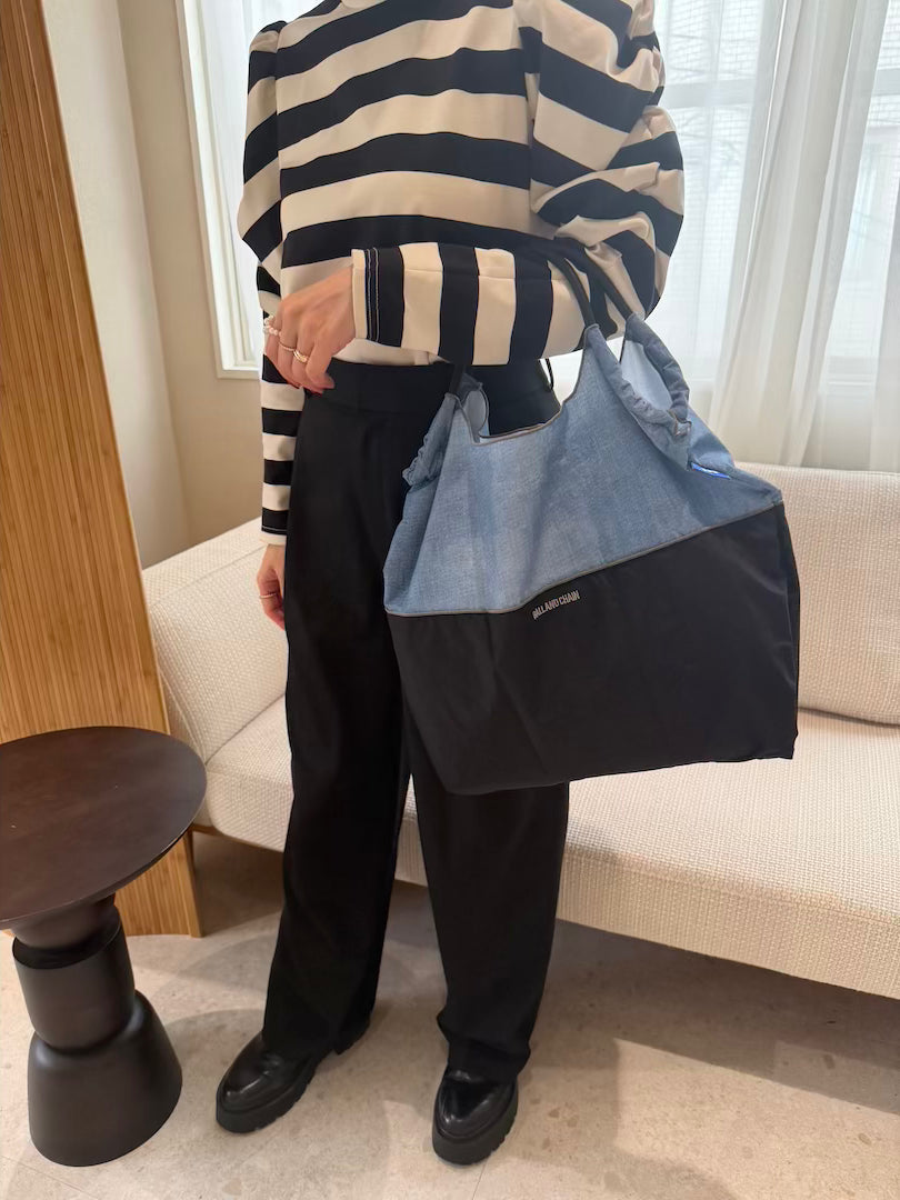 Bicolor Model(バイカラー）M＃7701 DENIM/BLACK-301095