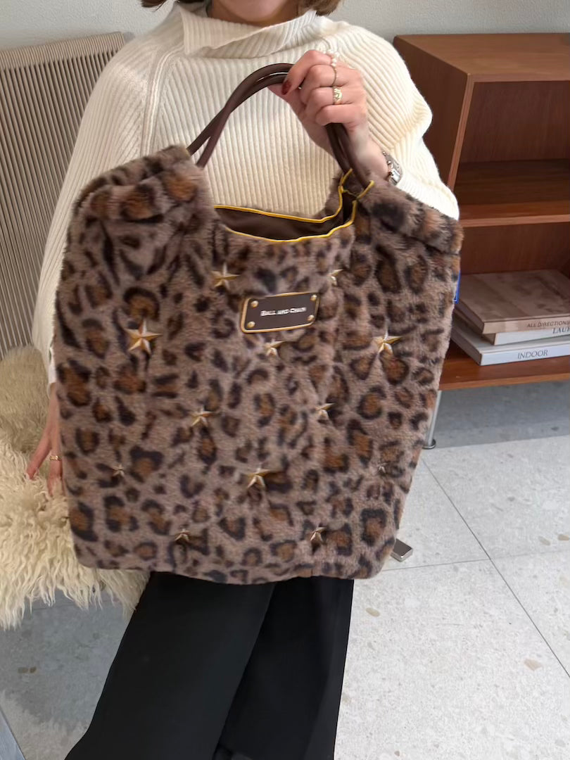 Stellar Leopard Fur Print（ステラ レオパード ファー）M #113 MOCA-301094