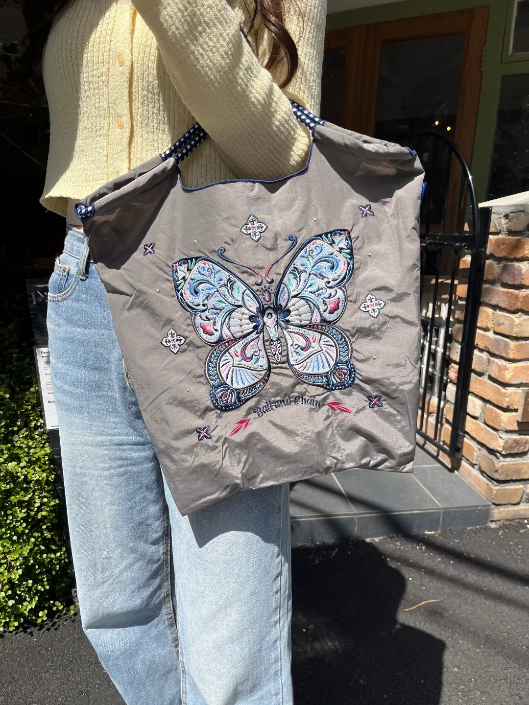 Papillon(蝶）M#85 F/GRAY-301080