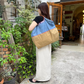 Bicolor Model(バイカラー）L＃7703 DENIM/BEIGE-301195