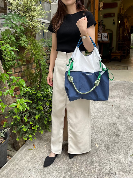 Bicolor Model(バイカラー）M＃0432　WHITE/BLUE-301095