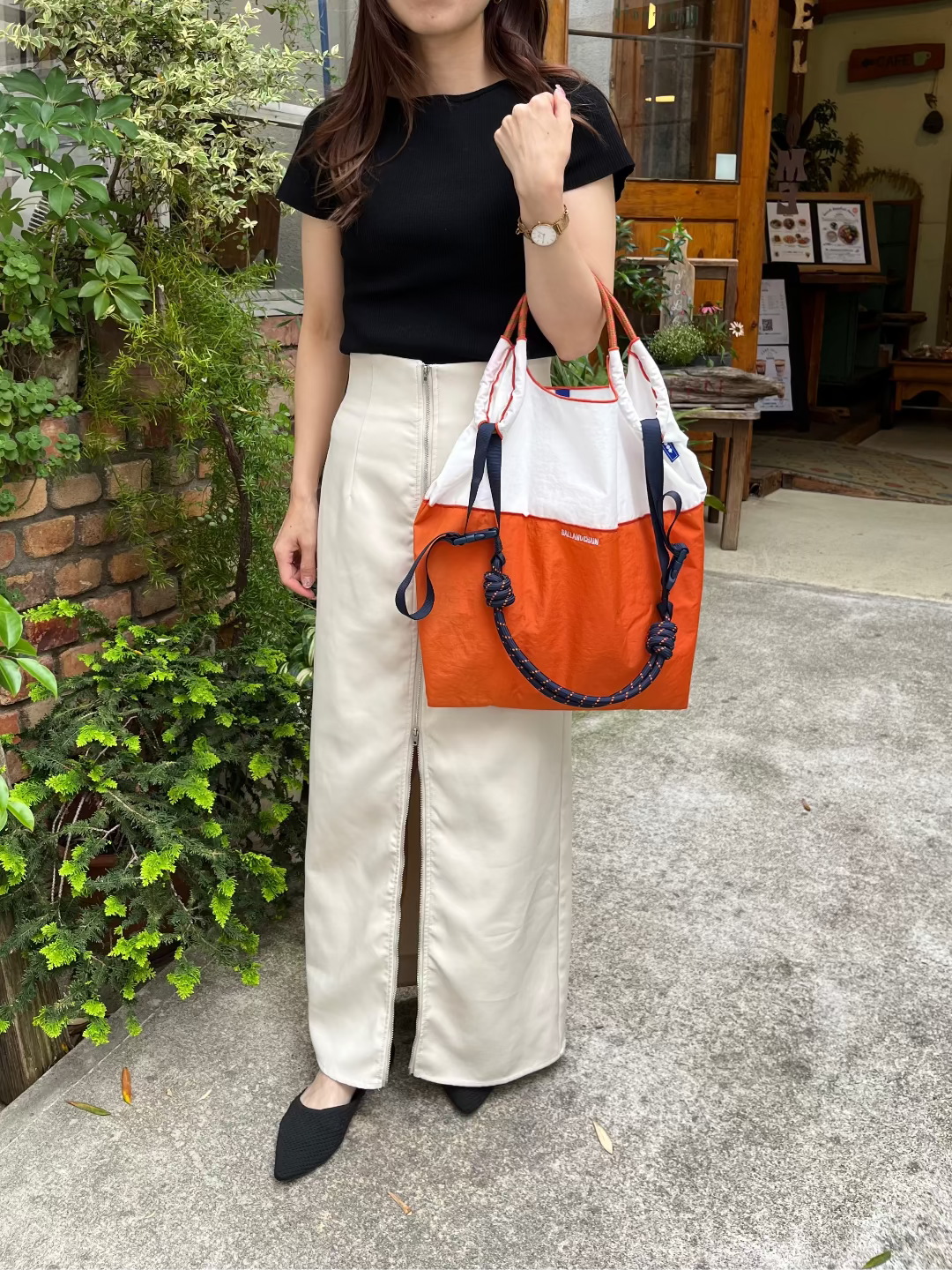 Bicolor Model(バイカラー）M＃0407　WHITE/ORANGE-301095
