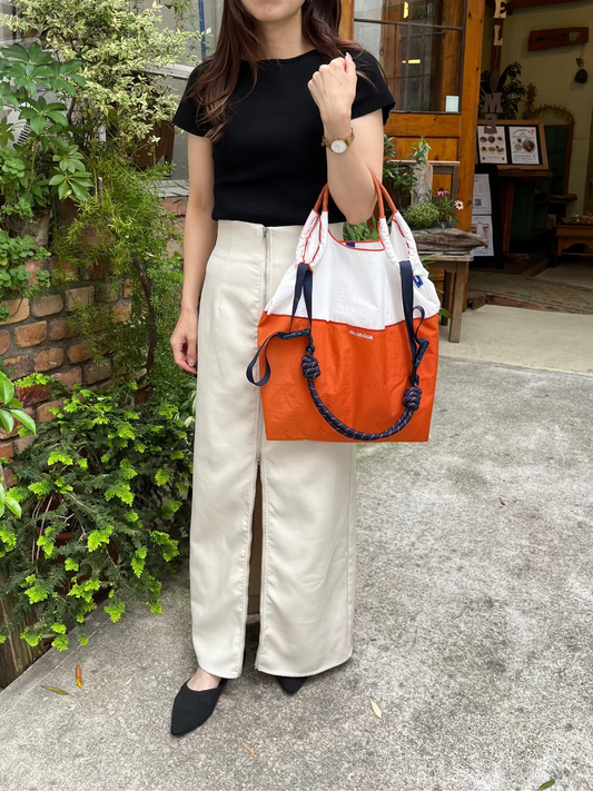 Bicolor Model(バイカラー）M＃0407　WHITE/ORANGE-301095