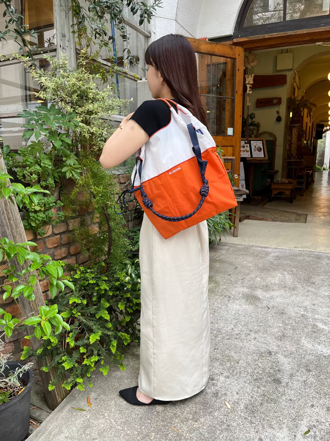 Bicolor Model(バイカラー）M＃0407　WHITE/ORANGE-301095