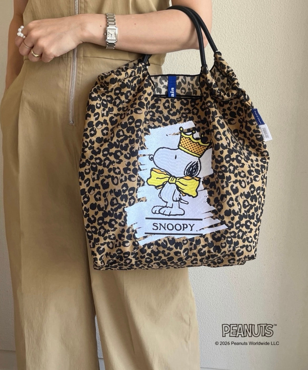 SNOOPY CROWN( スヌーピークラウン）M #93 LEO/BEIGE-326031