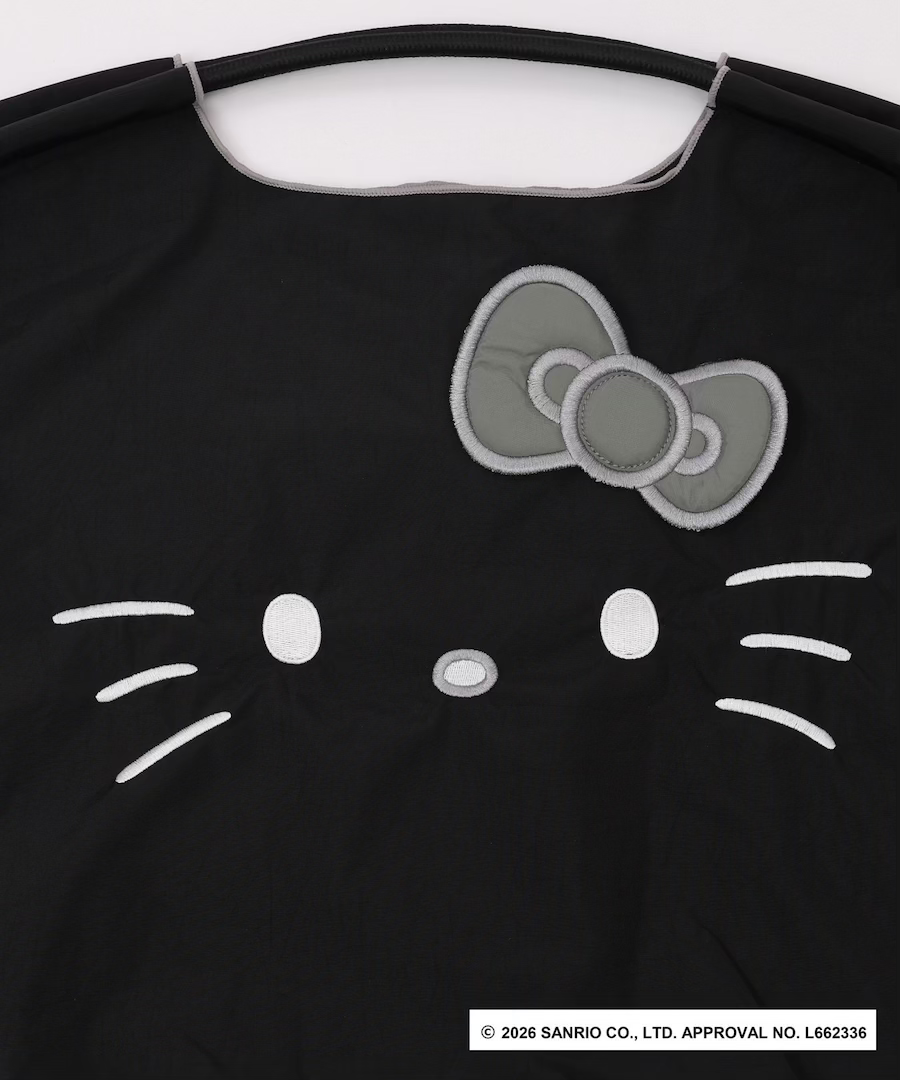KITTY'S FACE MONOTONEキティ黒 M#01BLACK -372008