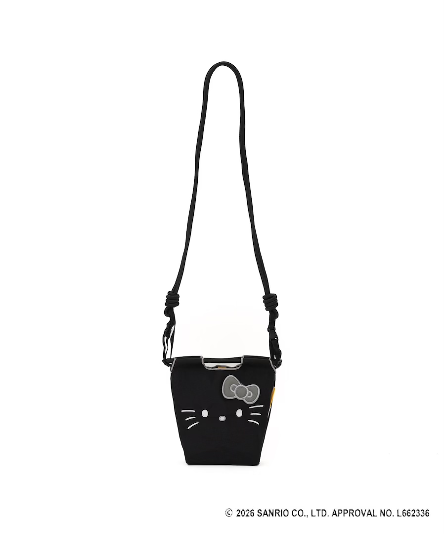 KITTY'S FACE MONOTONEキティ黒 S #01BLACK -372208