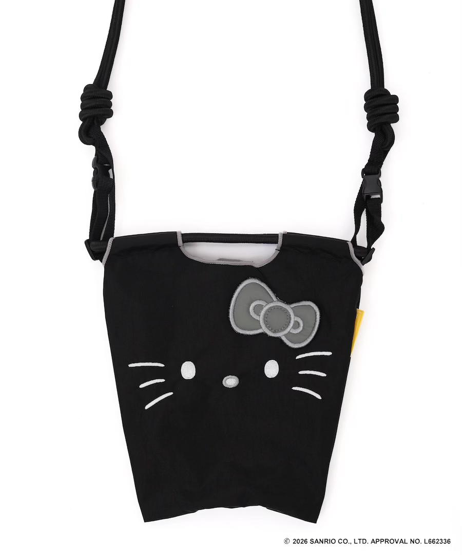 KITTY'S FACE MONOTONEキティ黒 S #01BLACK -372208