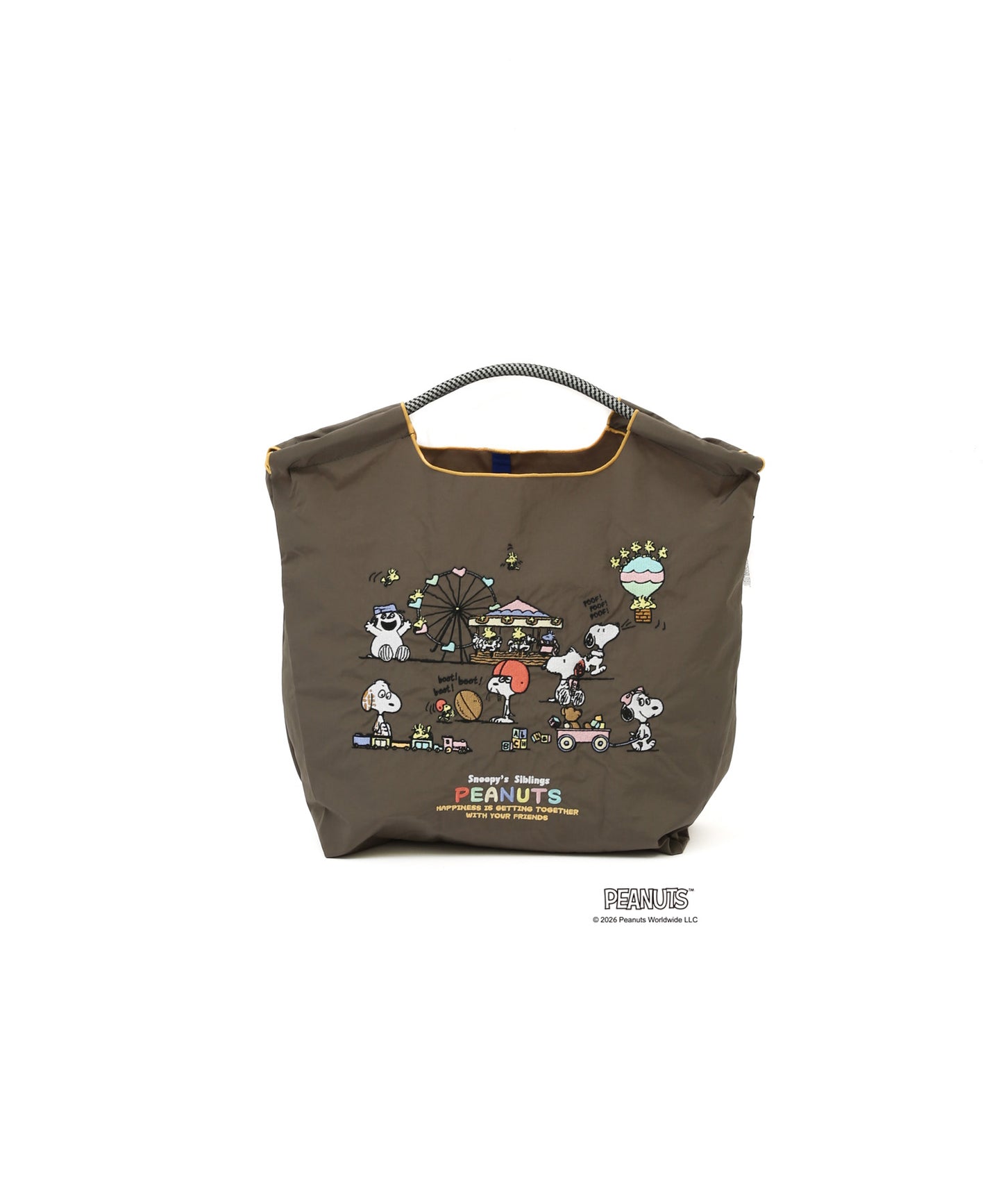 SNOOPY'S SIBLINGS ( スヌーピーのきょうだいたち）M #61C/GRAY-326030