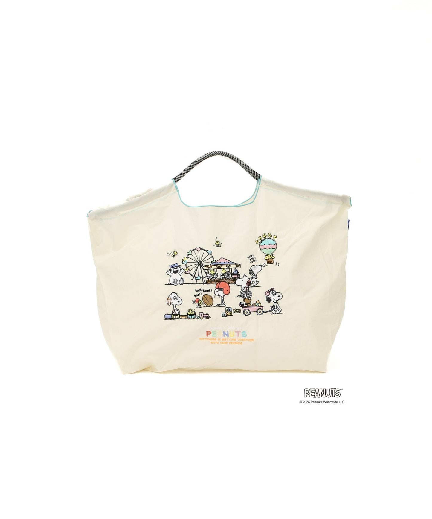 SNOOPY'S SIBLINGS ( スヌーピーのきょうだいたち）L #22IVORY-326130