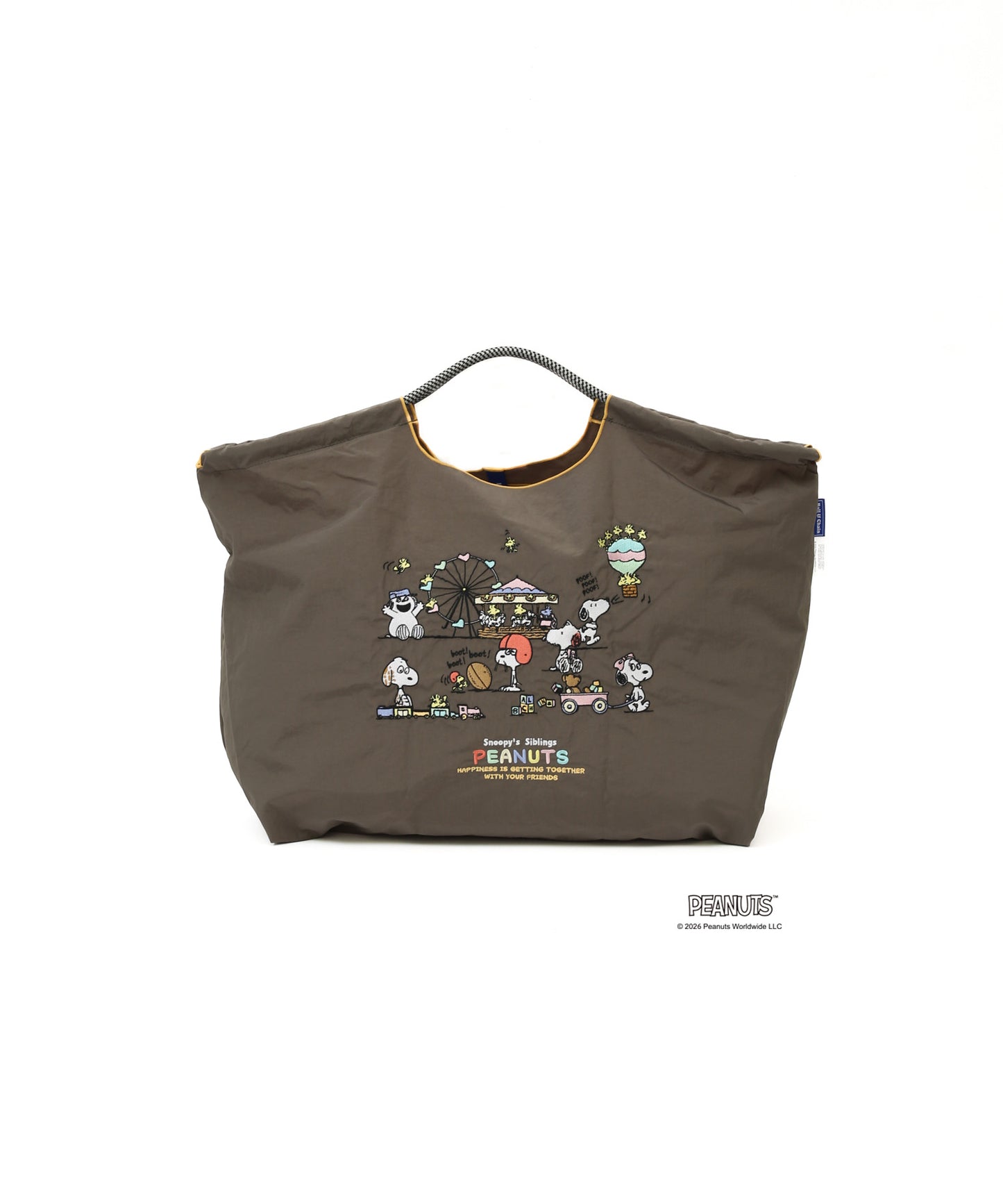 SNOOPY'S SIBLINGS ( スヌーピーのきょうだいたち）L #61C/GRAY-326130