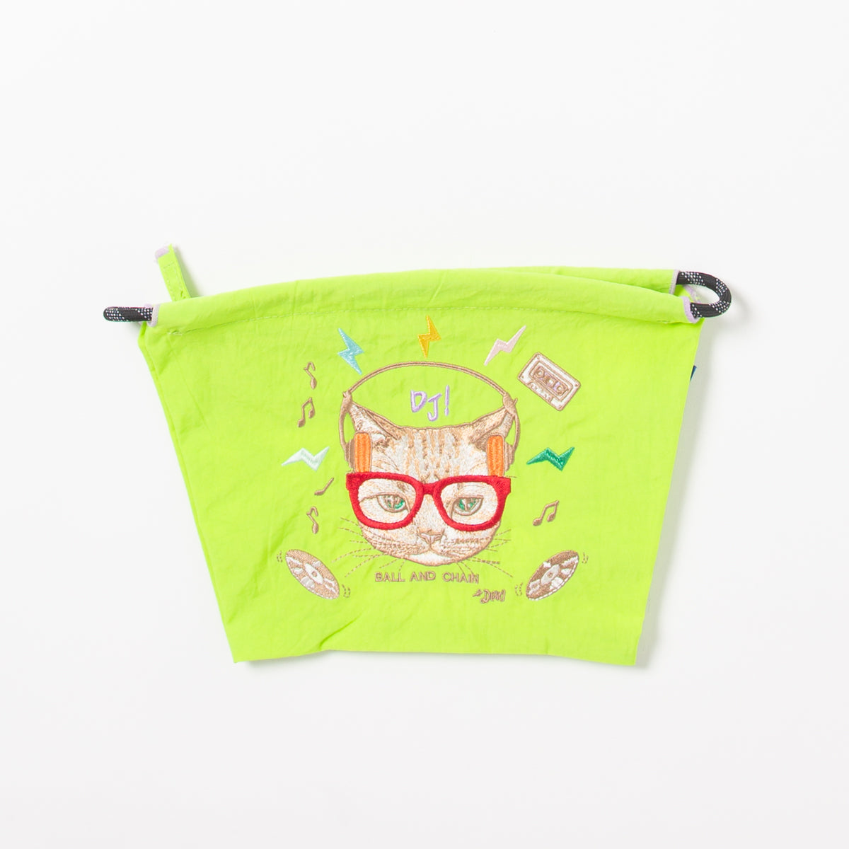 DJ CAT(DJキャット) POUCH(L) #78 B/GREEN-313406