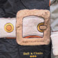 M.FUR BUCKLE(ファーバックル）M#85 F/GRAY -333007